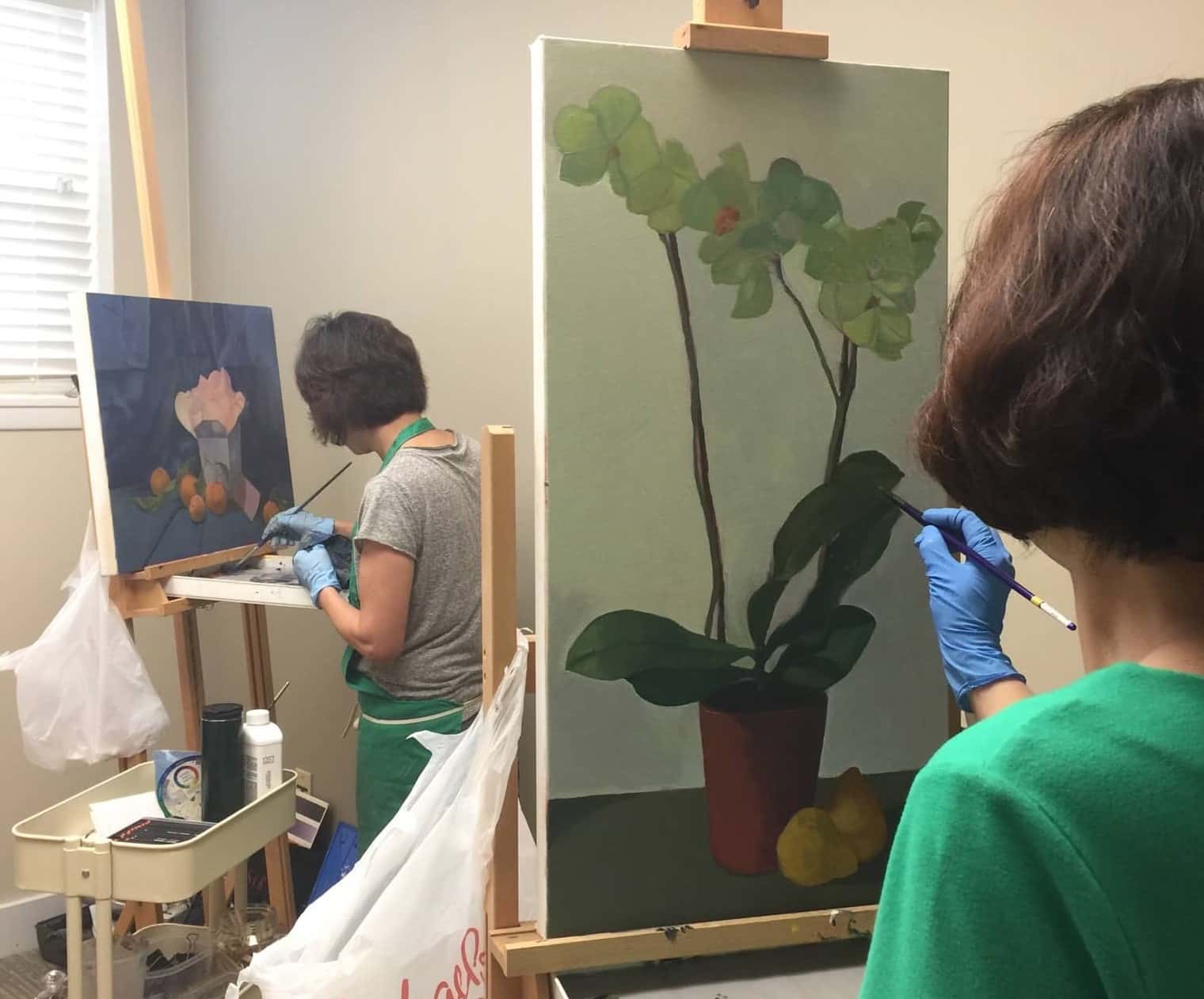 Traditional drawing and painting lessons at Highlights Art School in Lansdale